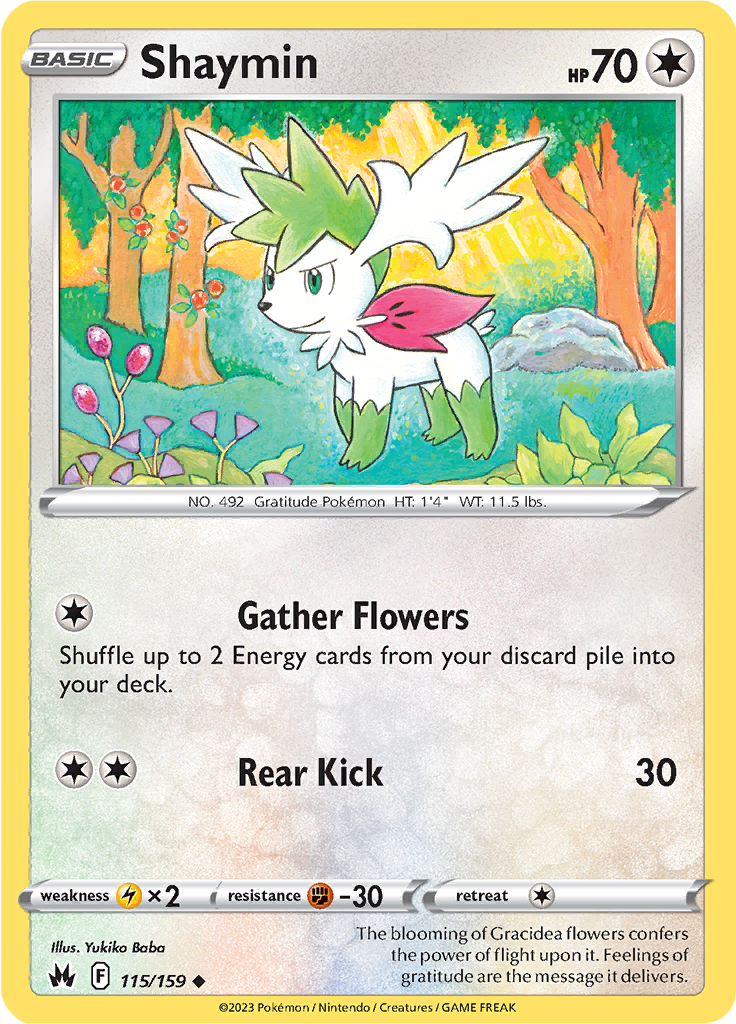 Shaymin (Reverse Holo)