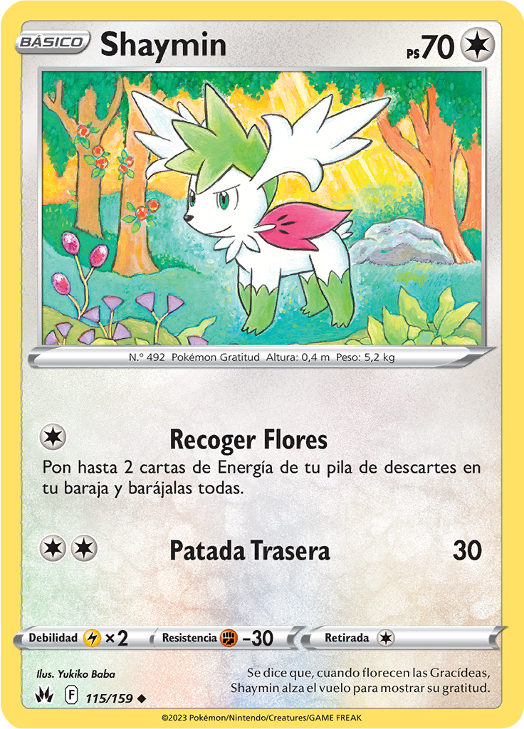 Shaymin (Reverse Holo)