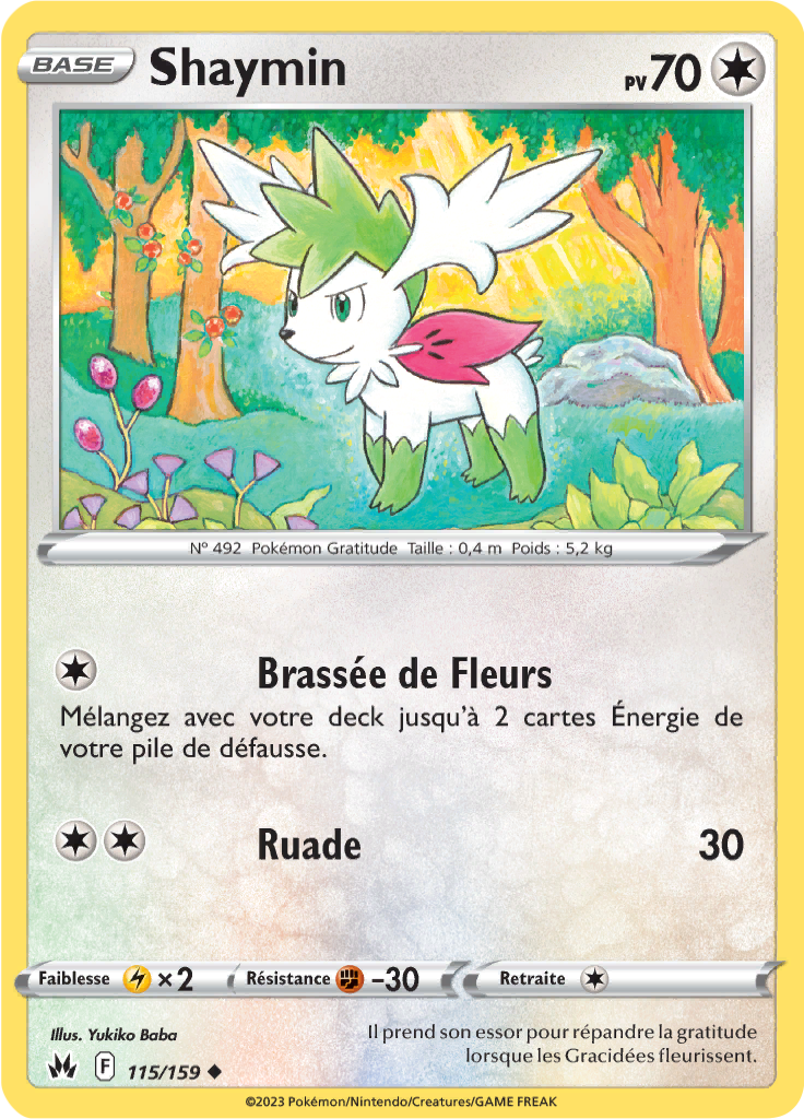 Shaymin (Reverse Holo)