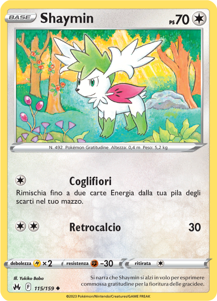 Shaymin (Reverse Holo)