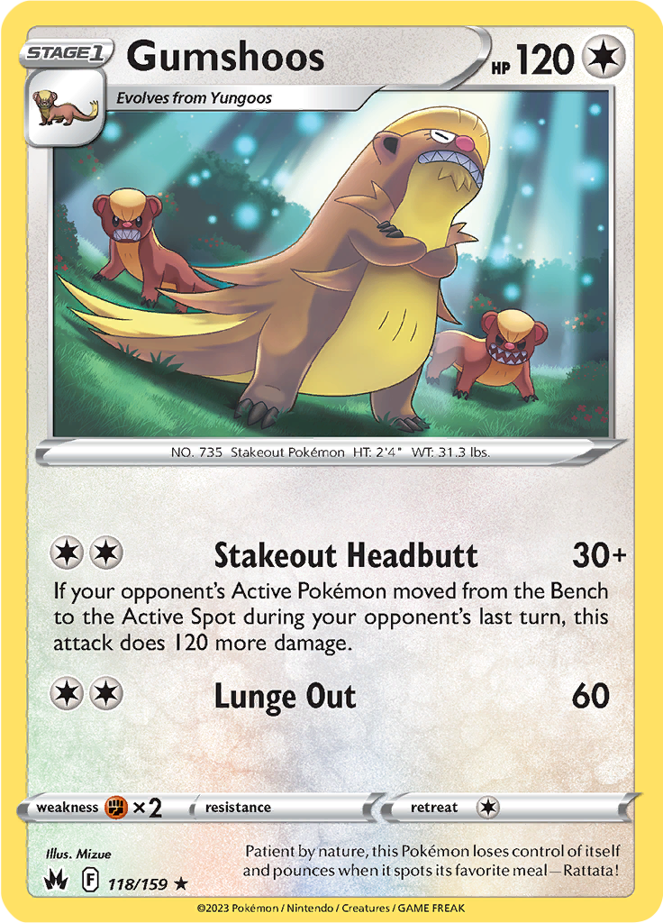 Gumshoos (Reverse Holo)