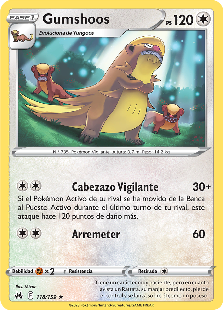Gumshoos (Reverse Holo)