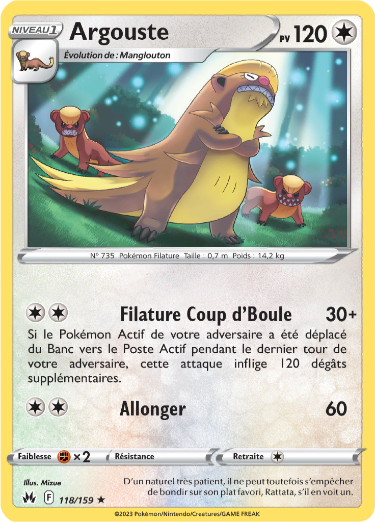 Argouste (Reverse Holo)