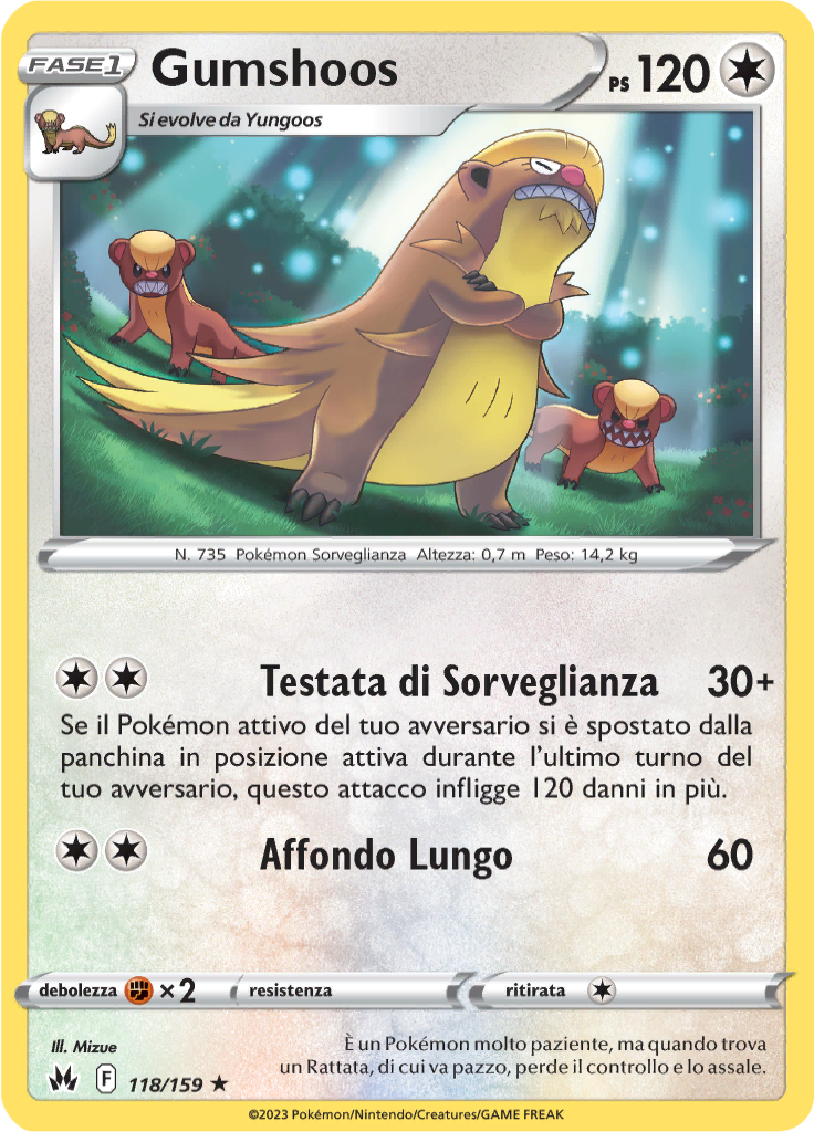 Gumshoos (Reverse Holo)