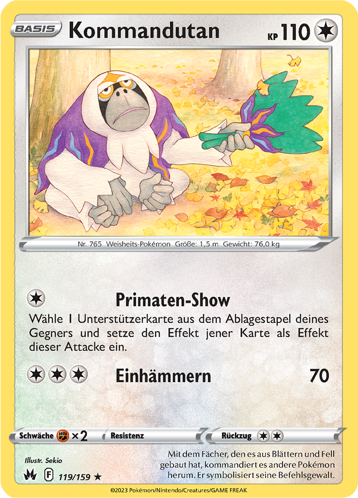 Kommandutan (Reverse Holo)