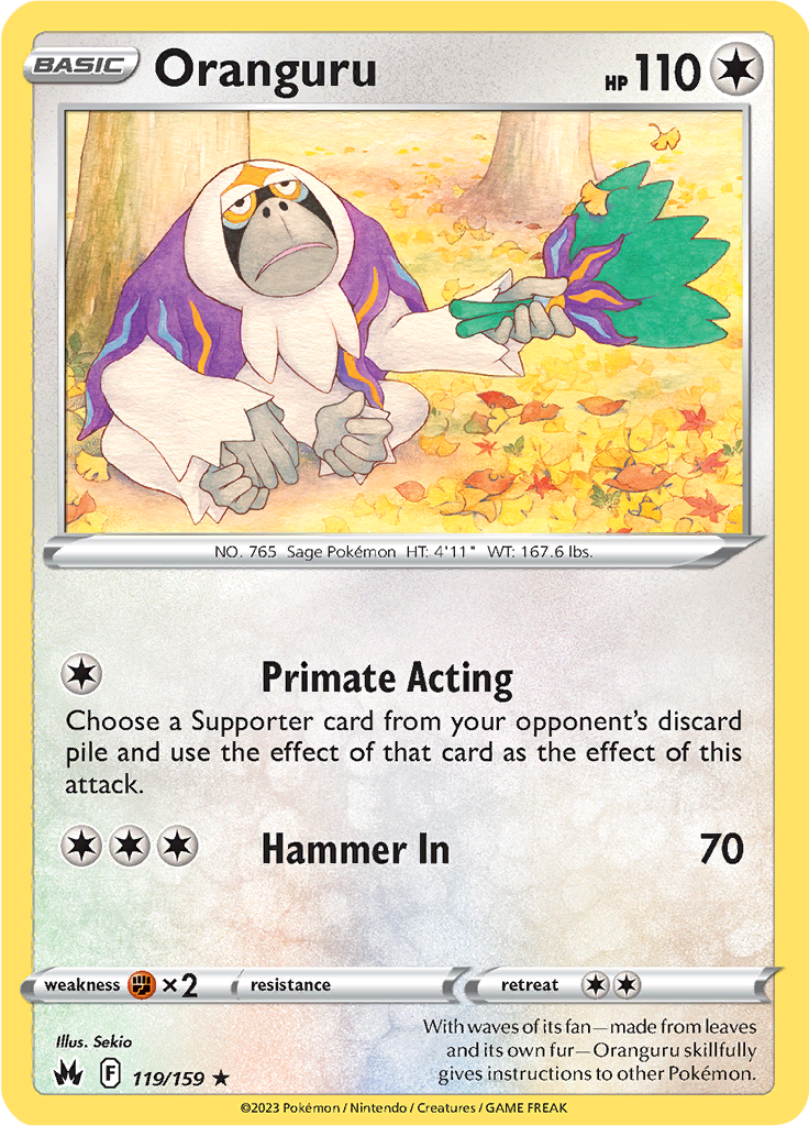 Oranguru (Reverse Holo)