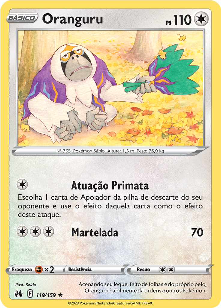 Oranguru (Reverse Holo)
