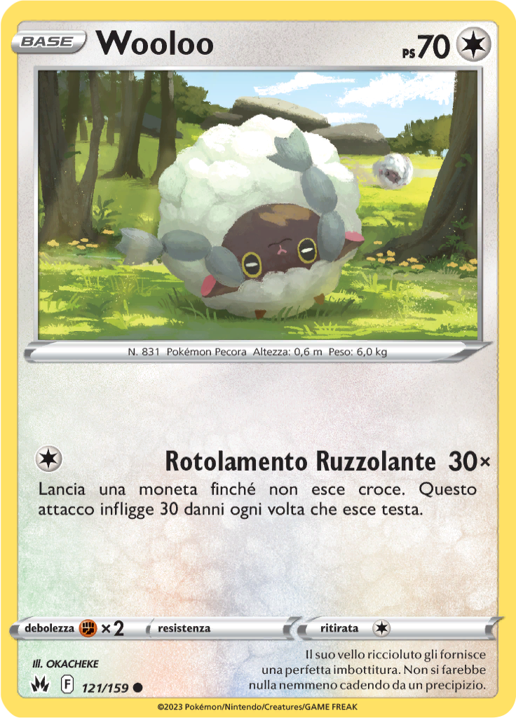 Wooloo (Reverse Holo)