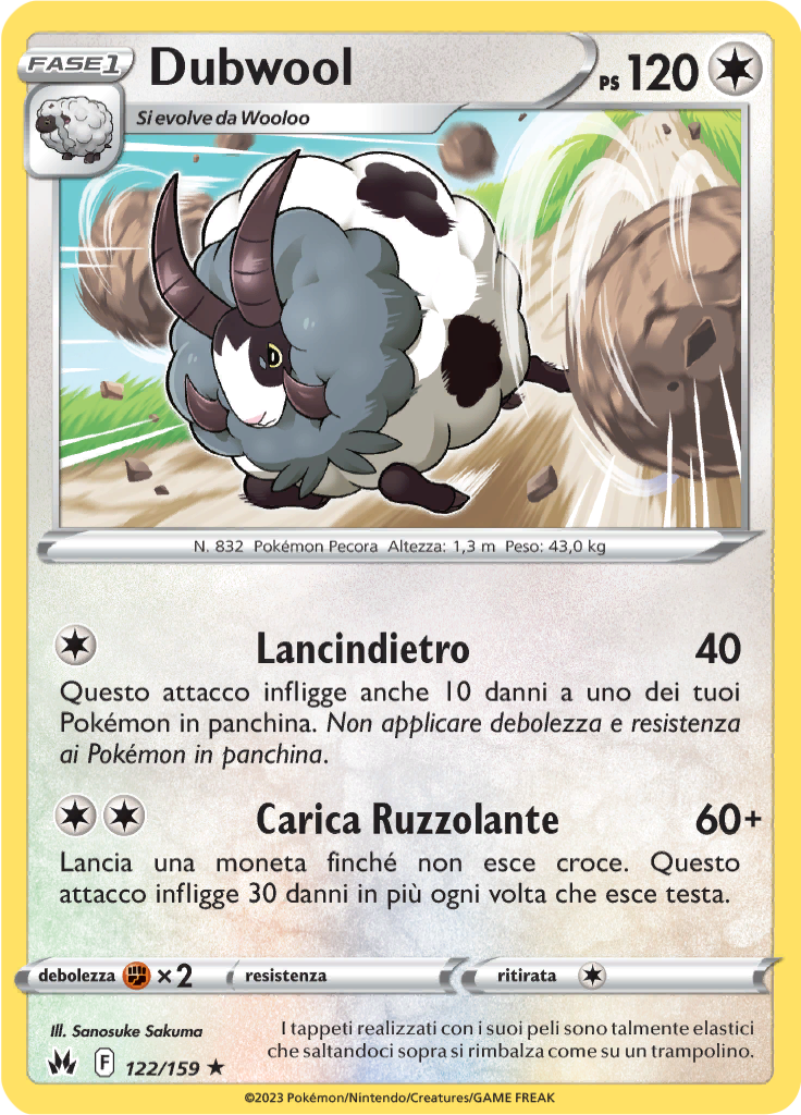 Dubwool (Reverse Holo)