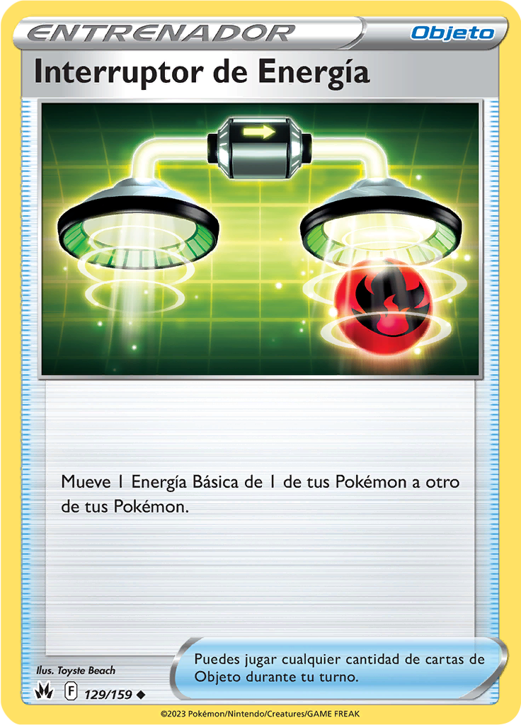 Interruptor de Energía (Reverse Holo)
