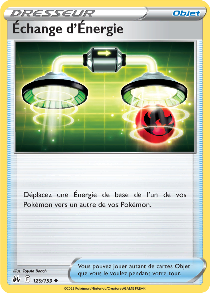Échange d'Énergie (Reverse Holo)