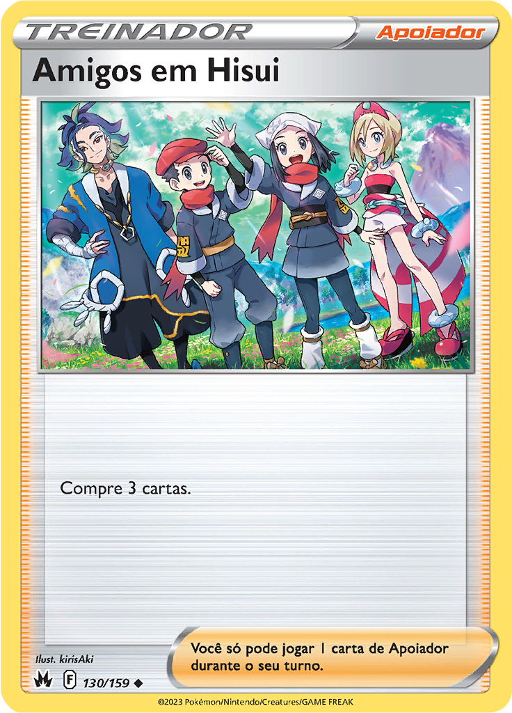 Amigos em Hisui