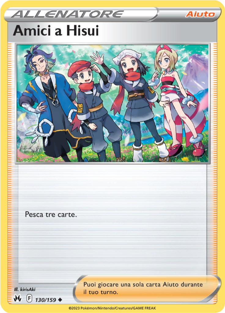 Amici a Hisui (Reverse Holo)