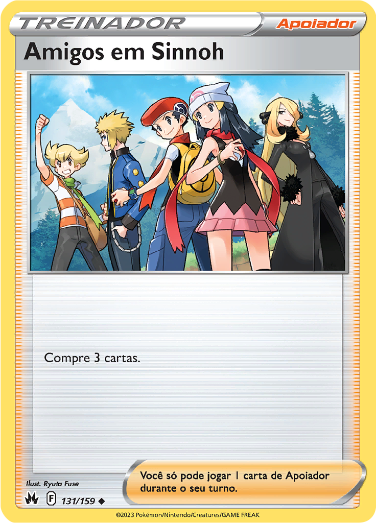 Amigos em Sinnoh (Reverse Holo)