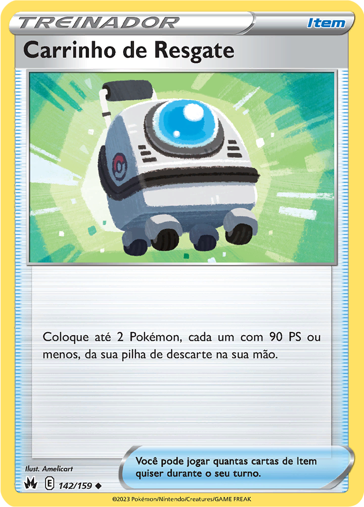 Carrinho de Resgate (Reverse Holo)