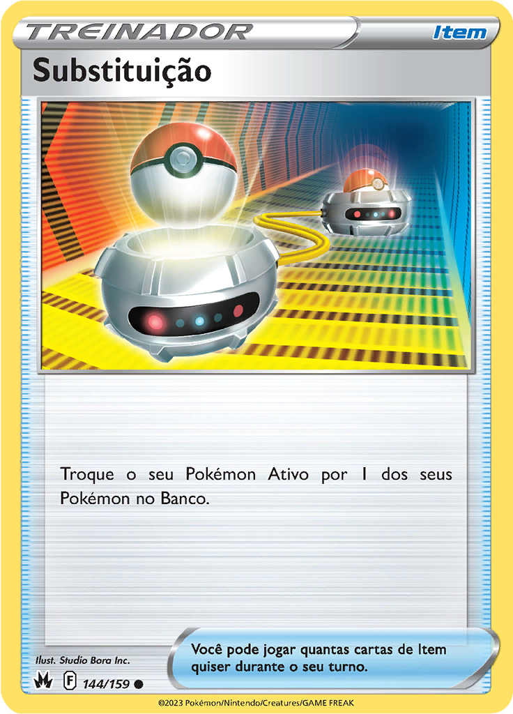 Substituição (Reverse Holo)