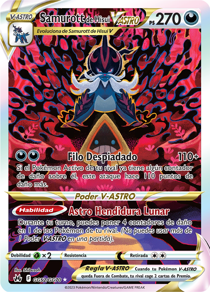 Samurott de Hisui V-ASTRO