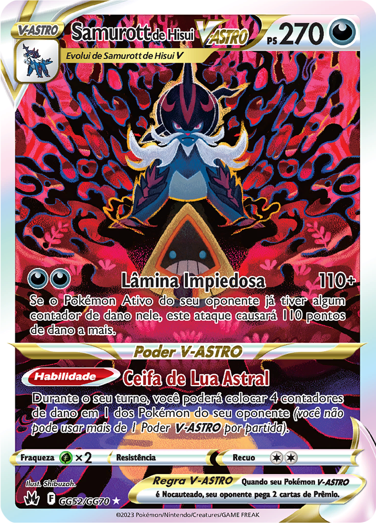 Samurott de Hisui V-ASTRO