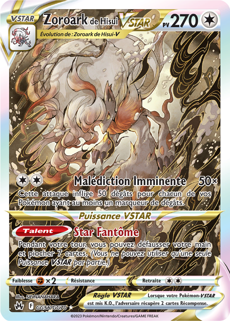 Zoroark de Hisui VSTAR