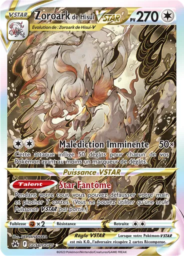 Zoroark de Hisui VSTAR