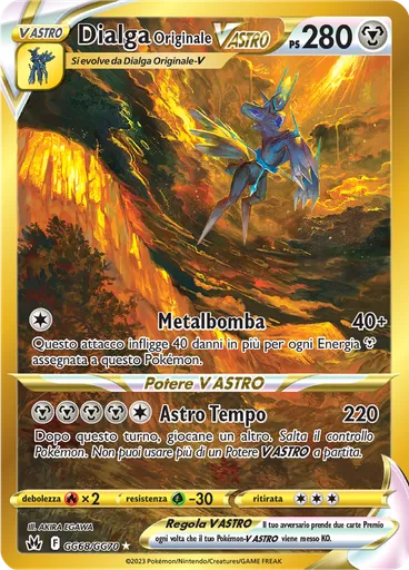 Dialga Originale V ASTRO