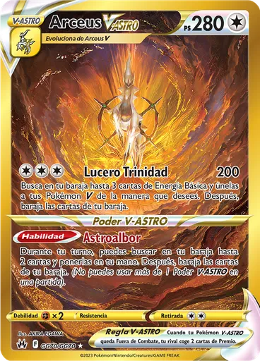 Arceus V-ASTRO — Cenit Supremo