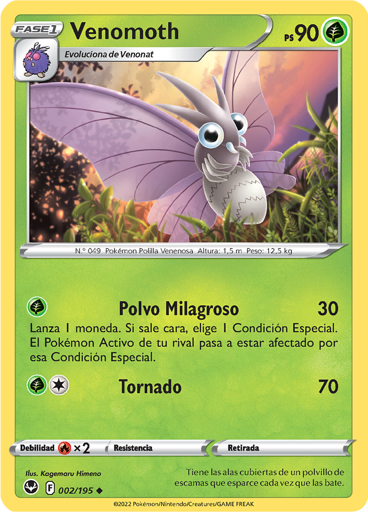 Venomoth (Reverse Holo)