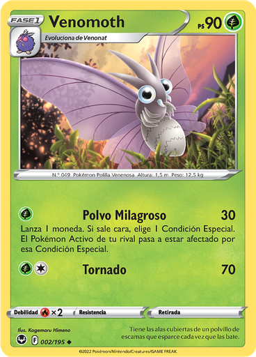 Venomoth (Reverse Holo)