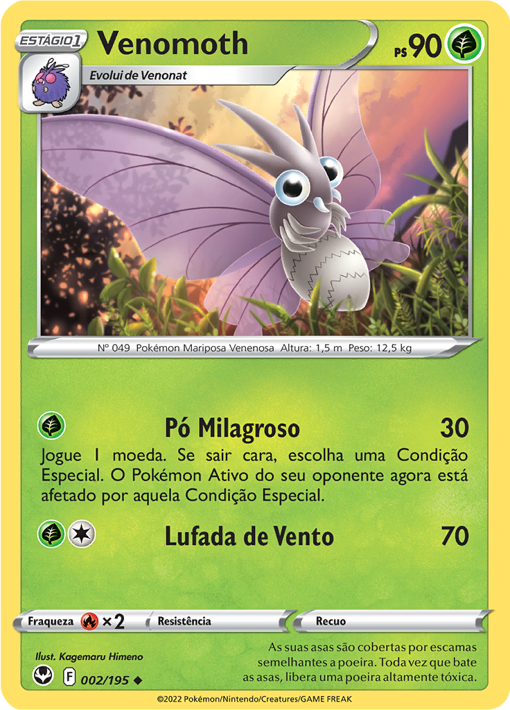 Venomoth (Reverse Holo)