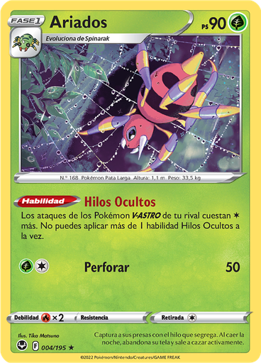 Ariados (Reverse Holo)