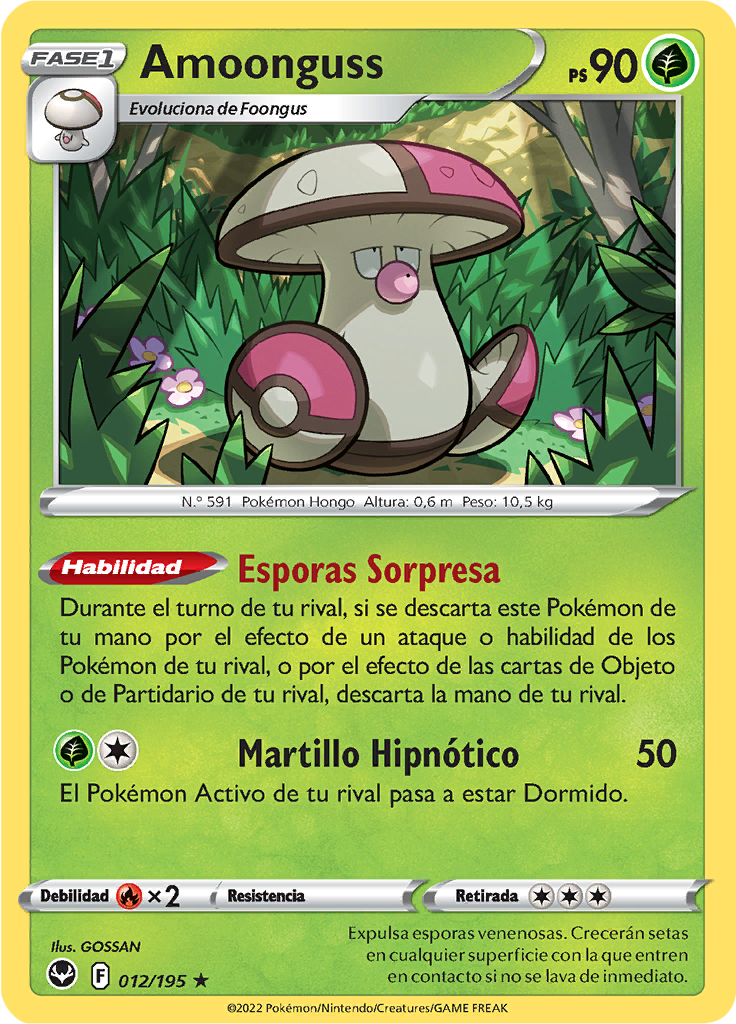 Amoonguss (Reverse Holo)