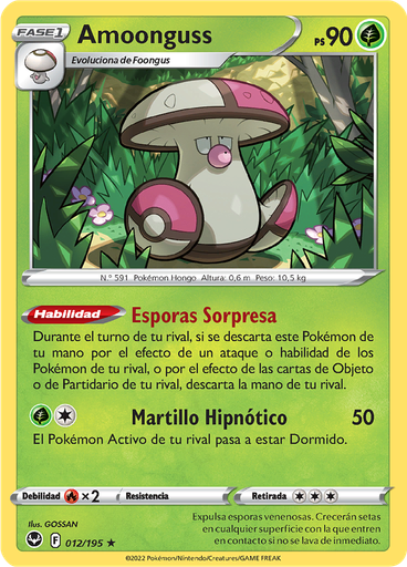 Amoonguss (Reverse Holo)