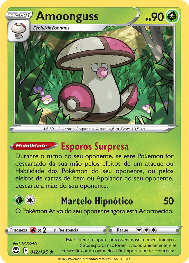 Amoonguss (Reverse Holo)