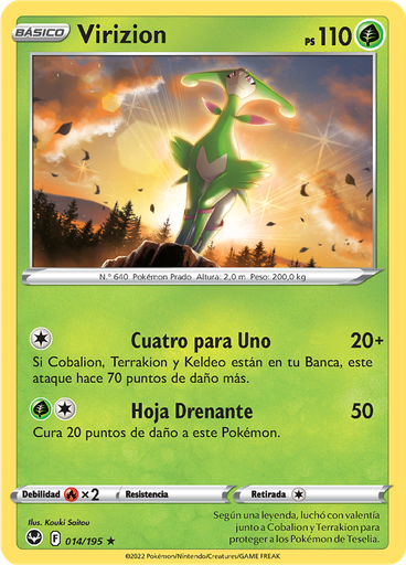 Virizion (Reverse Holo)