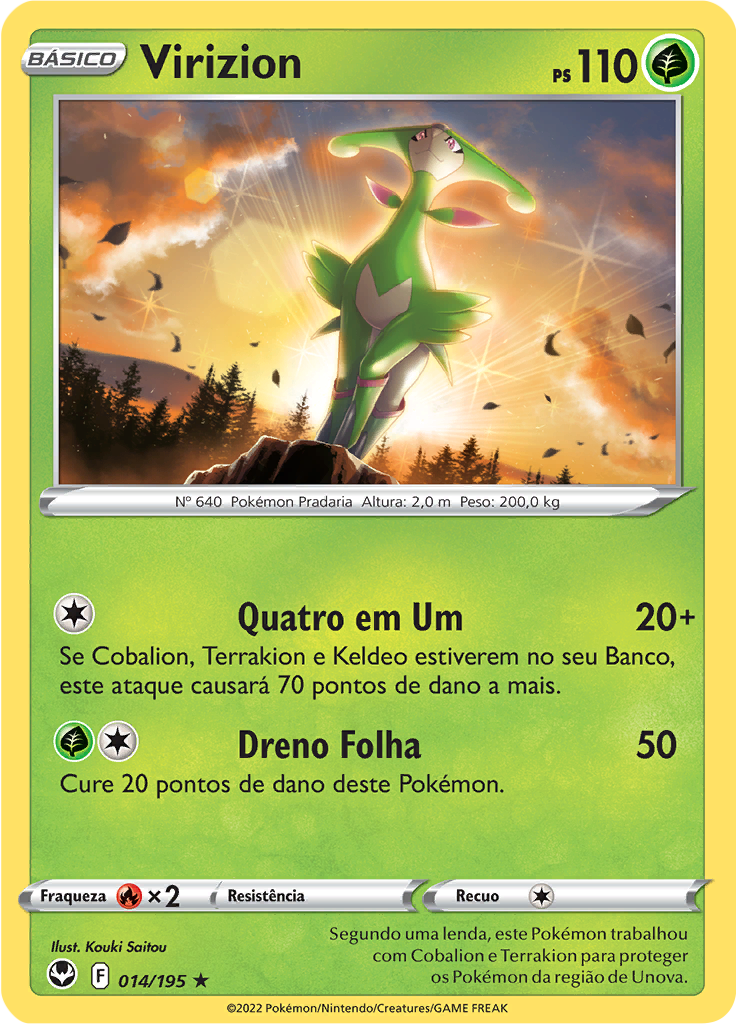 Virizion (Reverse Holo)