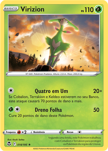 Virizion (Reverse Holo)