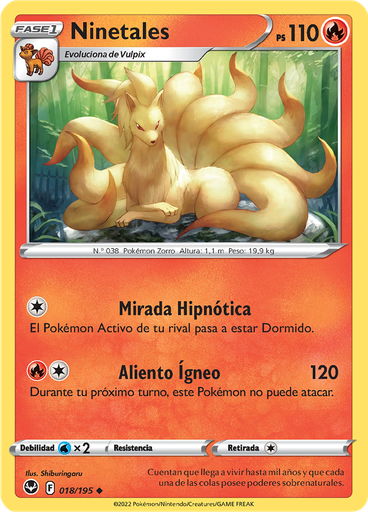 Ninetales (Reverse Holo)