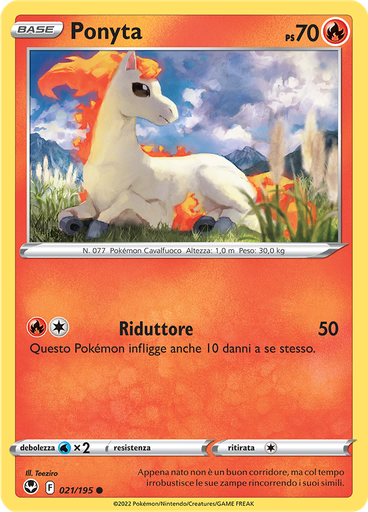 Ponyta (Reverse Holo)