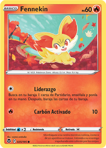Fennekin (Reverse Holo)