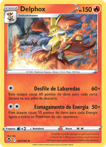 Delphox (Reverse Holo)