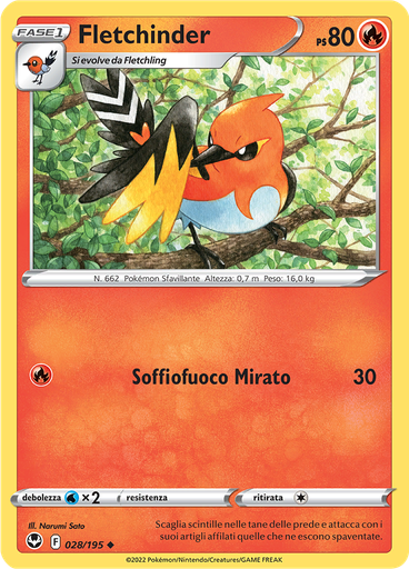 Fletchinder (Reverse Holo)