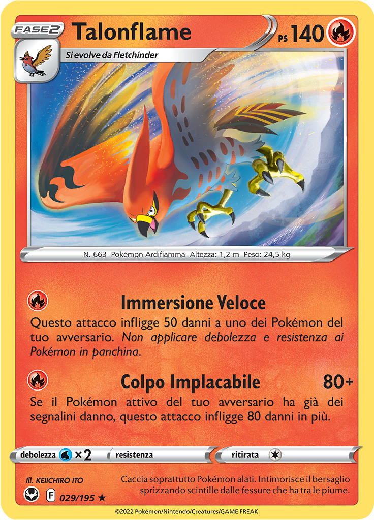 Talonflame (Reverse Holo)