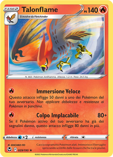 Talonflame (Reverse Holo)