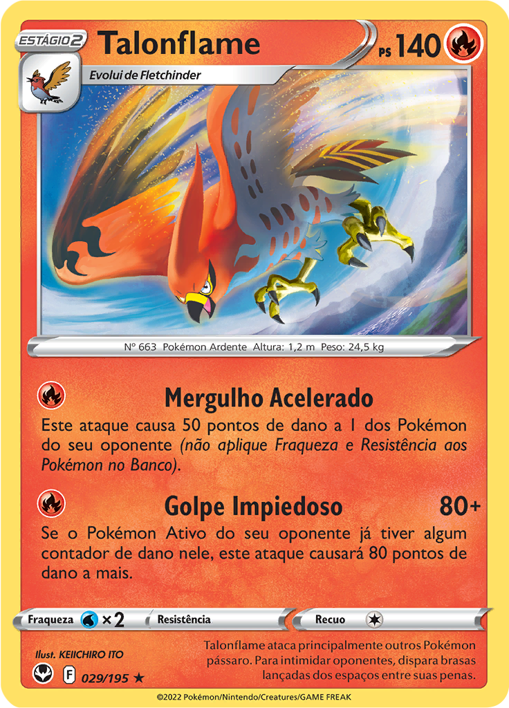 Talonflame (Reverse Holo)