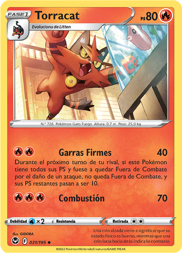 Torracat (Reverse Holo)