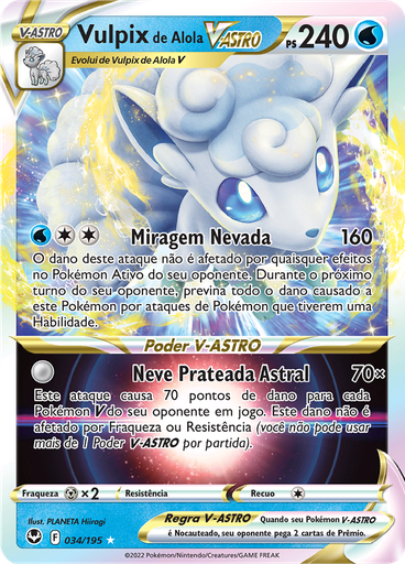Vulpix de Alola V-ASTRO
