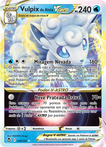 Vulpix de Alola V-ASTRO