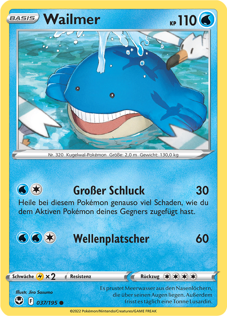 Wailmer (Reverse Holo)