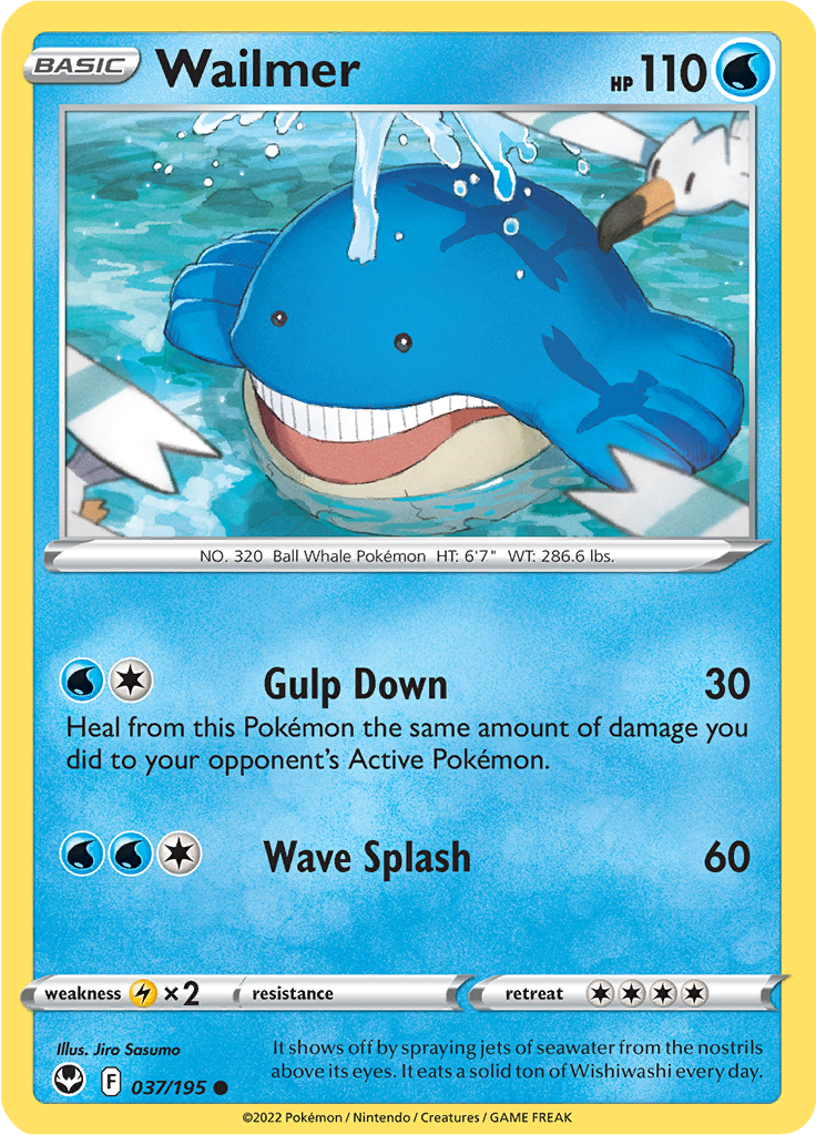 Wailmer (Reverse Holo)