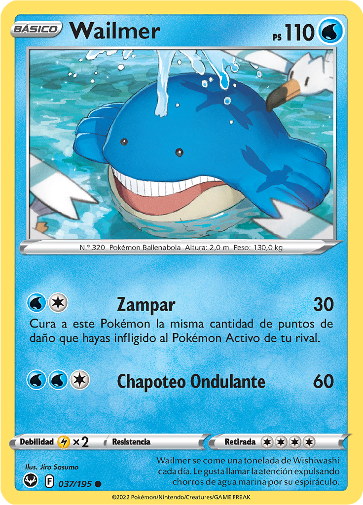 Wailmer (Reverse Holo)